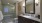a bathroom with a glass shower
